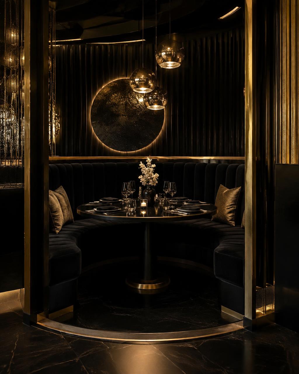 VIP seating booth